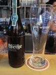 The iconic Die Weisse bottle